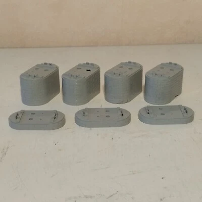 Märklin HO 7252 7253 – Piccolo lotto piloni per ponti - Immagine 1 di 4