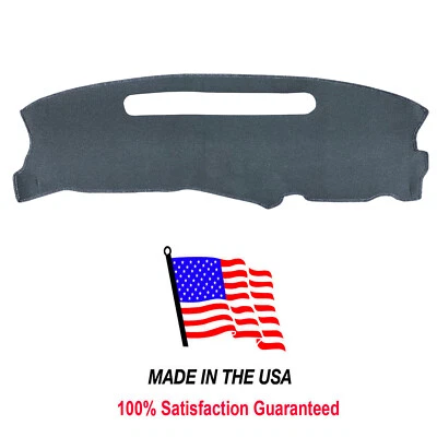 Gray Carpet Dash Mat Compatible with 1998-2000 Isuzu Hombre Pick up Dash Cover - Image 1 of 4