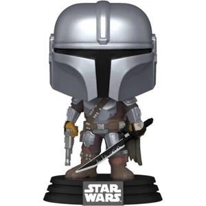 Figura Funko Pop! Star Wars The Mandalorian con Sable Oscuro Modelo 663 | 76550 - Imagen 1 de 3