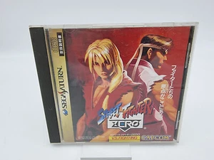 STREET FIGHTER ZERO JAPAN VERSION SEGA SATURN USED TESTED - Imagen 1 de 4