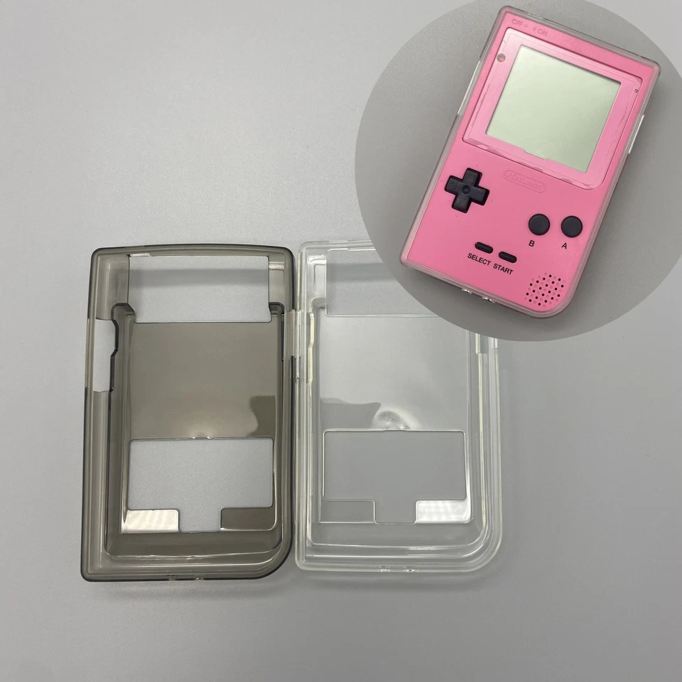 Funda protectora de plástico suave TPU con bolsillo para Game Boy GBP Foto 1 de 4