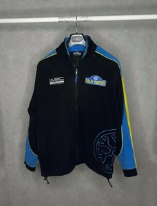Vintage WRC Subaru World Rally Sweden Fleece Racing Jacket Size M - Bild 1 von 8