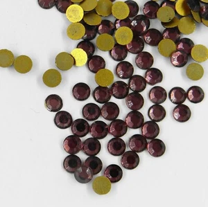 451151 *** 40 strass anciens fond plat 4,5mm vieux rose - Picture 1 of 1