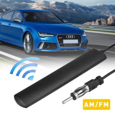 Car Radio Stereo Hidden Antenna Stealth AM FM For Vehicle Motorcycle Boat US EOA - Image 1 of 4