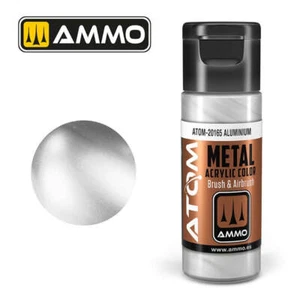 Ammo Mig Atom Color Acrylic METALLIC Aluminium - Picture 1 of 1