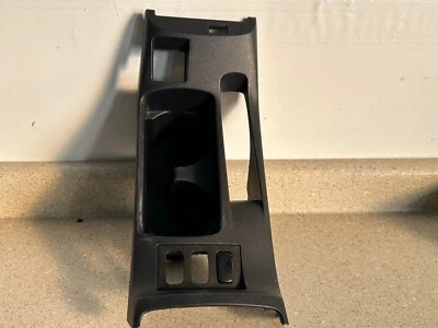 2008 2015 MITSUBISHI LANCER CUP HOLDER CONSOLE TRIM BEZEL W/HEATED SWITCH OEM - Image 1 of 3
