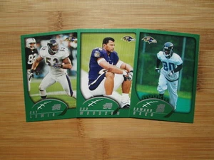 Juego de equipo Topps Baltimore Ravens 2002 - Ed Reed novato - Imagen 1 de 5
