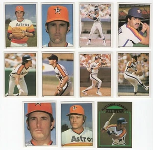 Juego de pegatinas álbum Topps 1981 equipo de los Astros de Houston - 11 pegatinas - Nolan Ryan - Imagen 1 de 1