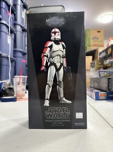 Star Wars Republic Clone Captain Sideshow (H21) - Picture 1 of 7