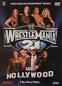 WWE Wrestlemania 21 Goes Hollywood 2005 3-Disc Collector's Edition DVD - Picture 1 of 6