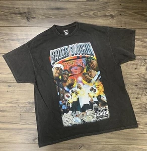 T-shirt fresca Cash Money Records ""Baller Blockin"" Lil Wayne/Manny taglia small - Foto 1 di 2