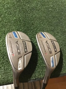 Adams Left Handed Idea A7OS Iron Hybrids Set (4H & 5H)Regular Grafalloy Graphite - Picture 1 of 11