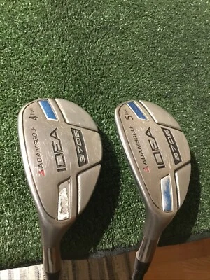 Adams Left Handed Idea A7OS Iron Hybrids Set (4H & 5H)Regular Grafalloy Graphite - Image 1 of 4