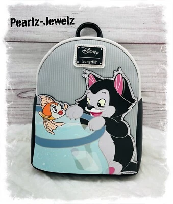 Mini Mochila Loungefly Disney Pinocho Fígaro Exclusiva BoxLunch Nueva con Etiquetas Foto 1 de 4