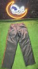 Vintage Adidas Windbreaker Swooshie Pants Lightweight Ankle Zip Gray Mens Sz LG
