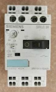 Siemens Sirius 3RV1011-1EA30 disyuntor proteccion motor 2,8 → 4 A 3P, 100 kA - Imagen 1 de 2