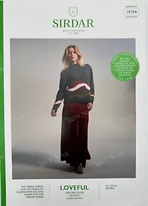 Strickanleitung Sirdar Loveful - 10766 Earthscape Sweater Pulli - Bild 1 von 4