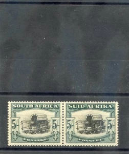 PAR DE SUDAFRICA SC 65 (SG 64b)*En muy buen estado lh 1941 5sh negro y azul verde $85 - Imagen 1 de 1