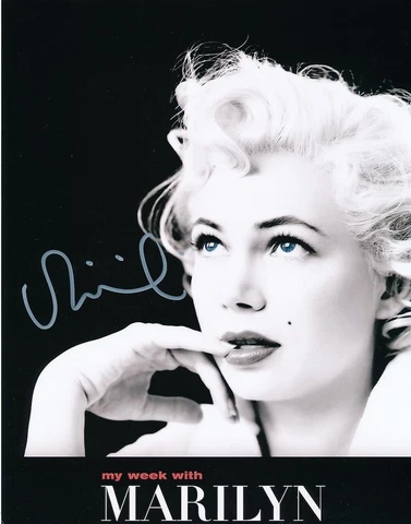 Michelle Williams- Signed Color Photograph from "My Week with Marilyn" Cover