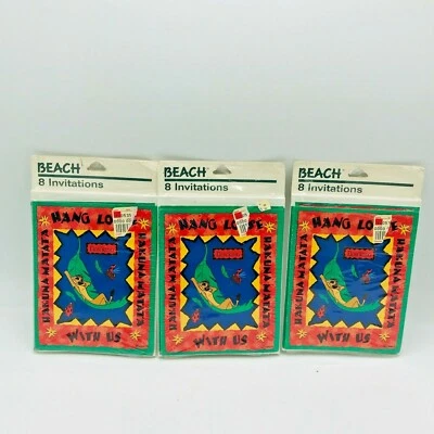 De colección Rey León Hakuna Matata Invitaciones Fiesta Cumpleaños 24 Invitaciones Playa Foto 1 de 4