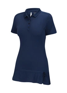 Polo Adidas para mujer Advance Piqué (S) B82724 azul marino - Imagen 1 de 1