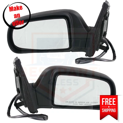 Juego de 2 espejos retrovisores Kool Vue izquierdo y derecho para Toyota Sienna XLE 1999 y 2001-2003 Foto 1 de 4