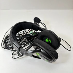 Turtle Beach Ear Force X12 Black Wired USB Gaming Headset/Mic PC/Xbox 360 TESTED - Picture 1 of 7