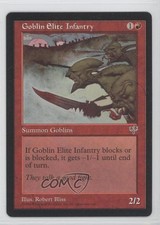 1996 Magic: The Gathering - Mirage Goblin Elite Infantry #GEIN 0b0