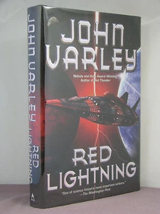1st, signed by the author, Red Thunder 2: Red Lightning by John Varley (2006) - Picture 1 of 2