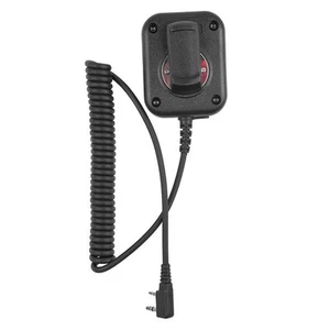 2-Pin Tactical Hand Speaker Microphone Mic for Kenwood KPG27D Baofeng BF-888S - Zdjęcie 1 z 11