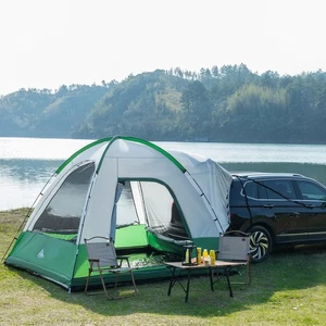 6 Personen SUV Zelt für Camping, Doppellagig PU3000mm und UPF 50+ UV Wasserdicht... - Bild 1 von 6