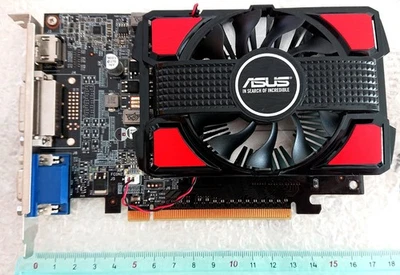 NVidia ASUS GT 740 2 GB DDR3 128 bit ( GT740-2GD3 ) GPU Scheda video - TDP 64W - Immagine 1 di 4