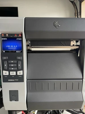 Zebra ZT620 thermischer industrieller Etikettendrucker  - Bild 1 von 4