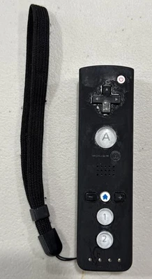 PowerA Nintendo Wii Remote Controller Black Tested And Working - Image 1 of 2