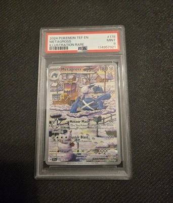 Metagross 178/162 Sv05: Temporal Forces Holo PSA 9 - Image 1 of 2
