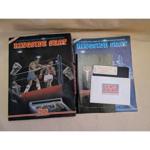 Juego de computadora de boxeo Ringside Seat 1983 SSI Apple Commadore Box - Imagen 1 de 7