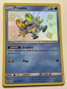 Hidden Fates: Shiny Vault #SV11/SV94 Froakie - Picture 1 of 4