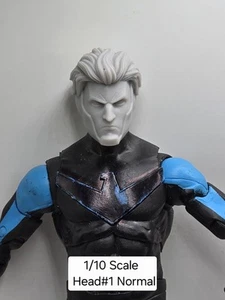 3d Print UNBEATABLE BOY POWER TEEN HEAD#1 1:10  7" SELECT DC MULTIVERSE - Picture 1 of 2