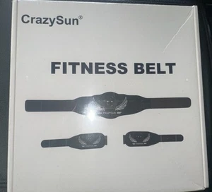New CrazySun Ab Stimulator Belt Abs Stimulator Muscle Toner Workout Fitness - Picture 1 of 1