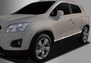 ACCESORIOS CHEVCHEVROLET TRAX 2012-2019 TUNING CROMADO LISTONES LATERALES PROTECCIÓN - Imagen 1 de 10