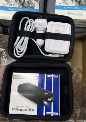 TYLT Portable Power Bank 5200MAh+Essentials Bonus Accessory Kit-Phone and Tablet - Image 1 of 3