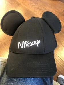Cappello Disney Topolino Bambino Orecchie di Topo Snapback Nero Berretto Park Ride - Foto 1 di 5