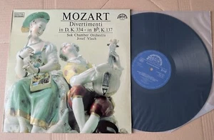 MOZART Divertimenti K.334-137 SUK Chamber Orch/ VLACH CZECH DIGITAL LP SUPRAPHON - Picture 1 of 2