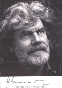 Reinhold Messner UH Bergsteiger original signiert Autogrammkarte 7911 D - Bild 1 von 1