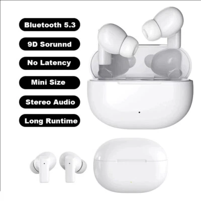 For Samsung Galaxy S24 S23 S22 S21 S10 S9 Wireless Earbuds Bluetooth Headphones - Image 1 of 4