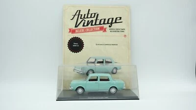 MODELLINO AUTO SIMCA 1000 LS STRADALE - EDICOLA - SCALA 1:24 AUTO VINTAGE#44 - Immagine 1 di 4