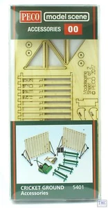 5401 Modelscene OO/HO Cricket Ground Accessories (Laser Cut Kit) - Picture 1 of 1