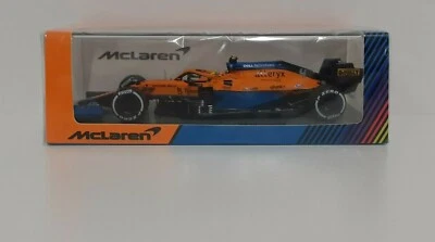 MODELLO AUTO F1 DIE CAST SCALA 1:43 SPARK MCLAREN MERCEDES L.NORRIS 2021 STATICO - Immagine 1 di 4