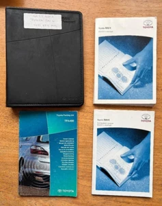 05-11 TOYOTA RAV4 OWNERS MANUAL HANDBOOK PACK & PASSPORT FOLDER Print 2005 - Picture 1 of 17