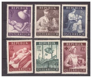 AUSTRIA 1954 - PUBBLICA SANITA' - SERIE NUOVA ** MNH - Imagen 1 de 1